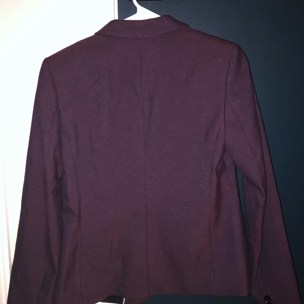 Banana Republic plum blazer